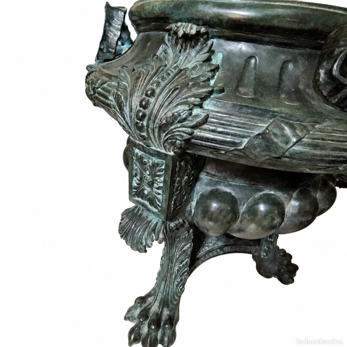 Libros: 2 Macetas Monumentales - Bronce - 85 cm - Napole&oacute;n III - Foto 52