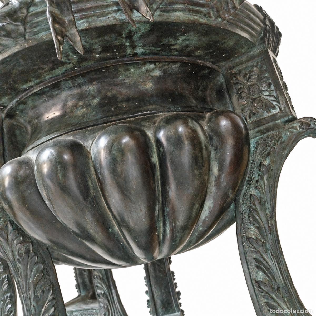 Libros: 2 Macetas Monumentales - Bronce - 85 cm - Napole&oacute;n III - Foto 55