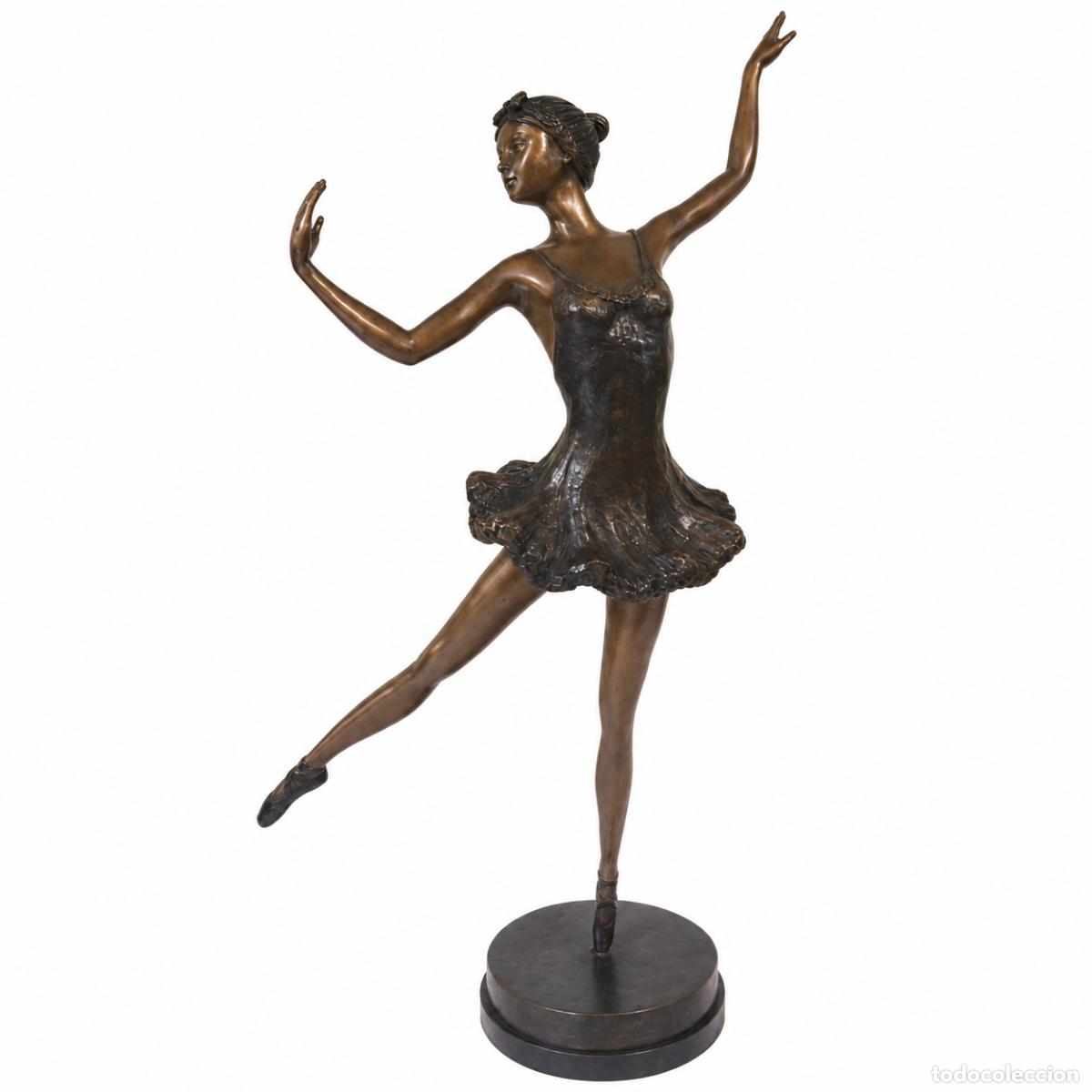 Livros em segunda m&atilde;o: Bailarina en movimiento - escultura de bronce - 52 cm