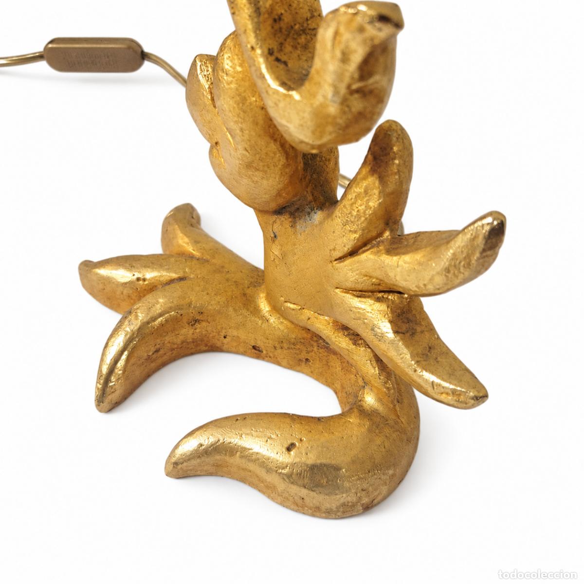 Libros: Fondica - Georges Mathias - 2 l&aacute;mparas de mesa - Bronce dorado - Foto 9