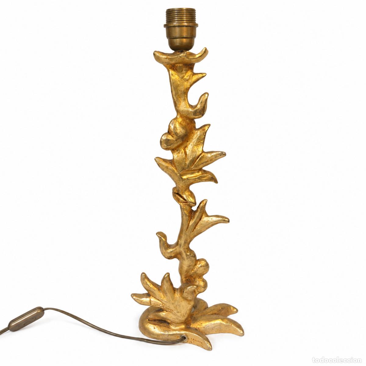Libros: Fondica - Georges Mathias - 2 l&aacute;mparas de mesa - Bronce dorado - Foto 10