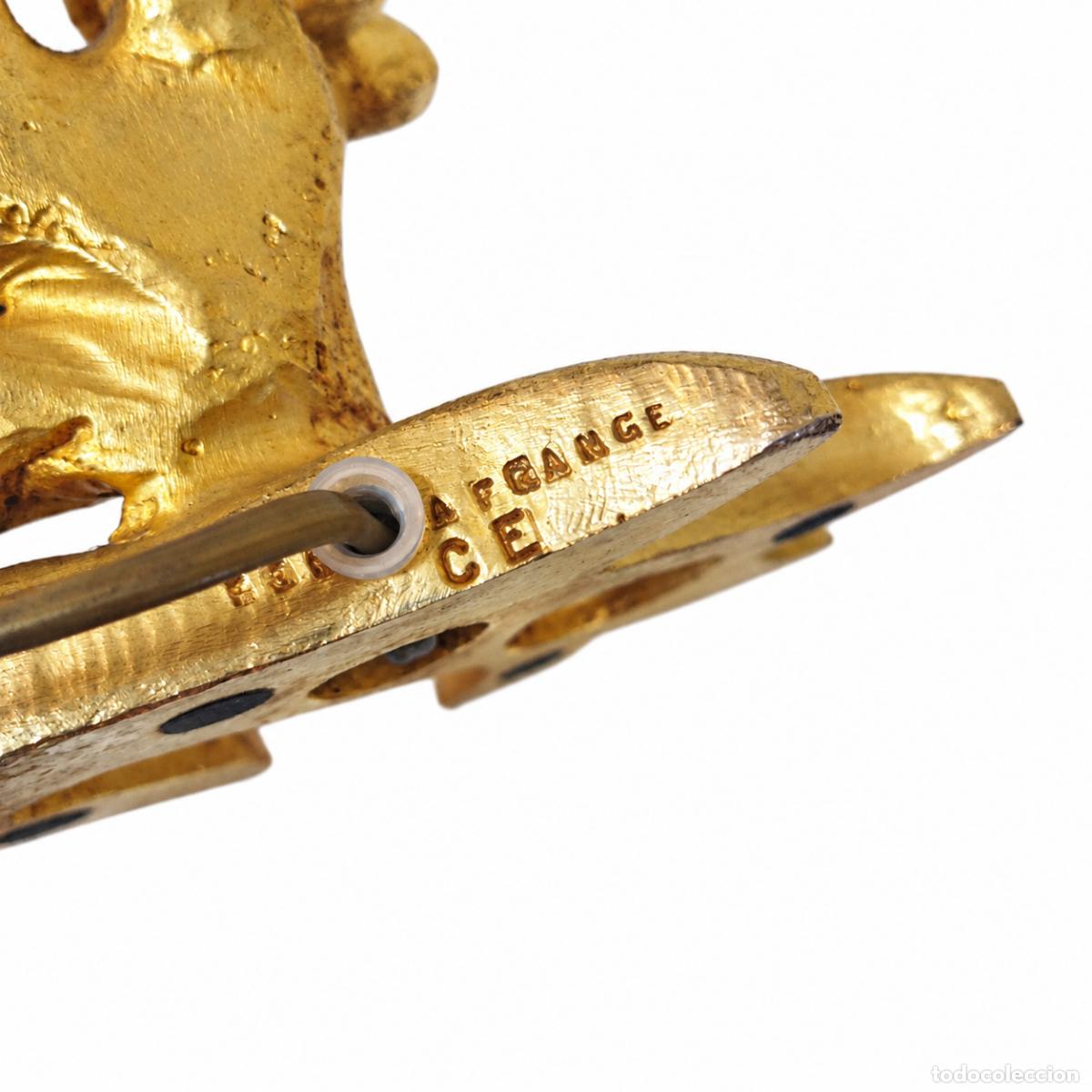 Libros: Fondica - Georges Mathias - 2 l&aacute;mparas de mesa - Bronce dorado - Foto 15
