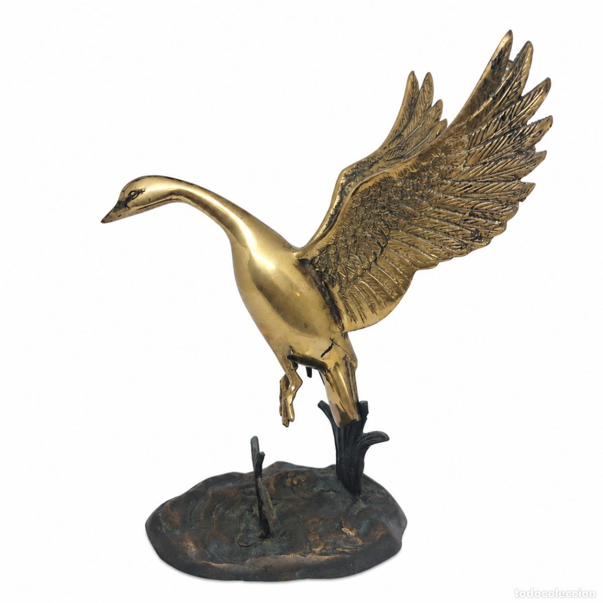 Libros: Garza en vuelo sobre juncos � bronce dorado - Foto 4