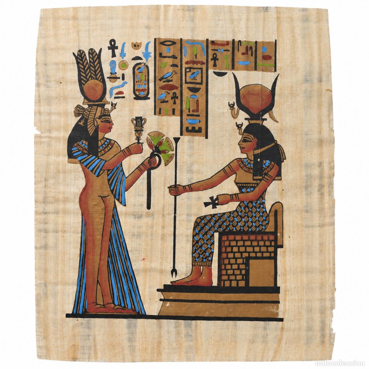 Libros: Nefertari haciendo ofrendas a la diosa Isis. - Foto 2