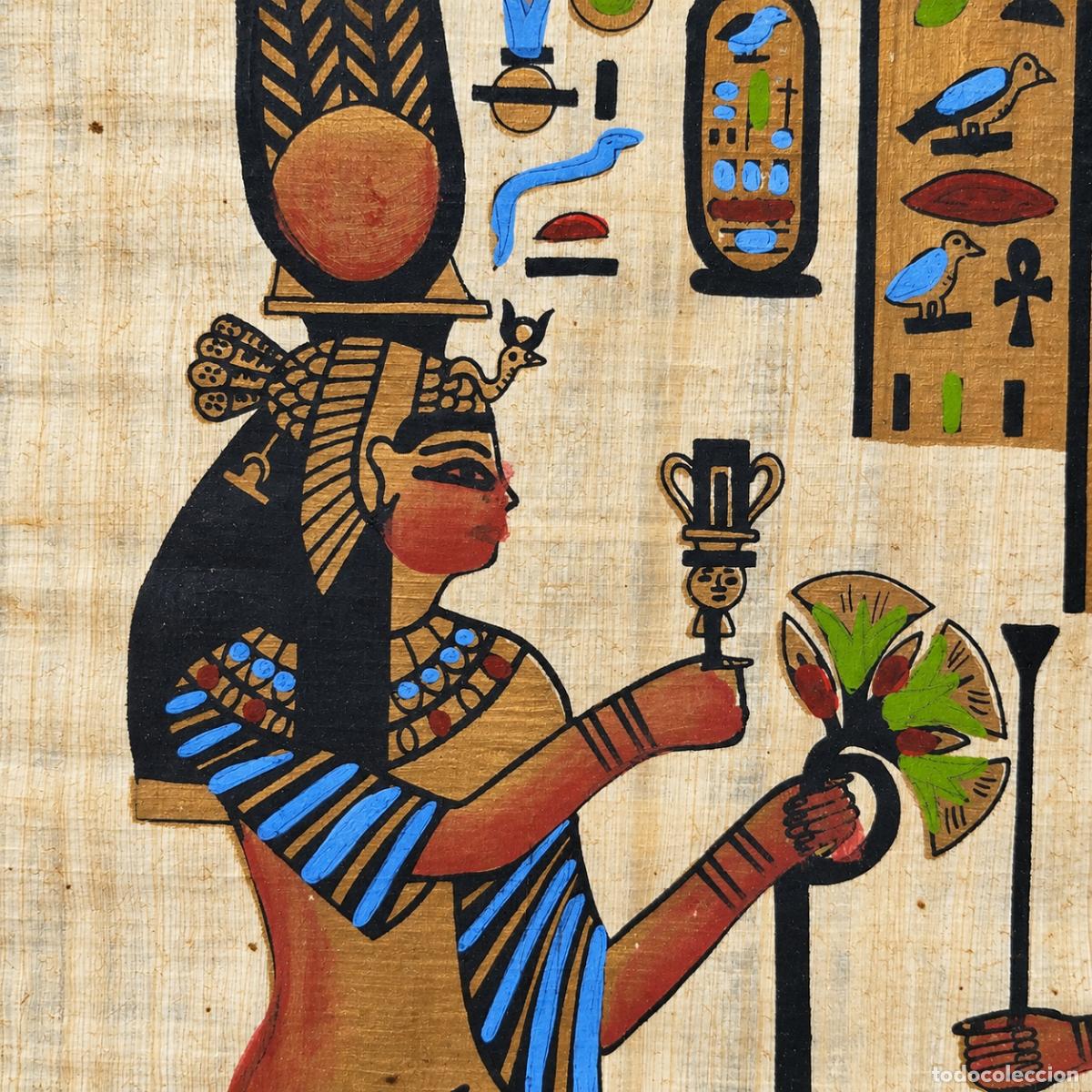 Libros: Nefertari haciendo ofrendas a la diosa Isis. - Foto 4