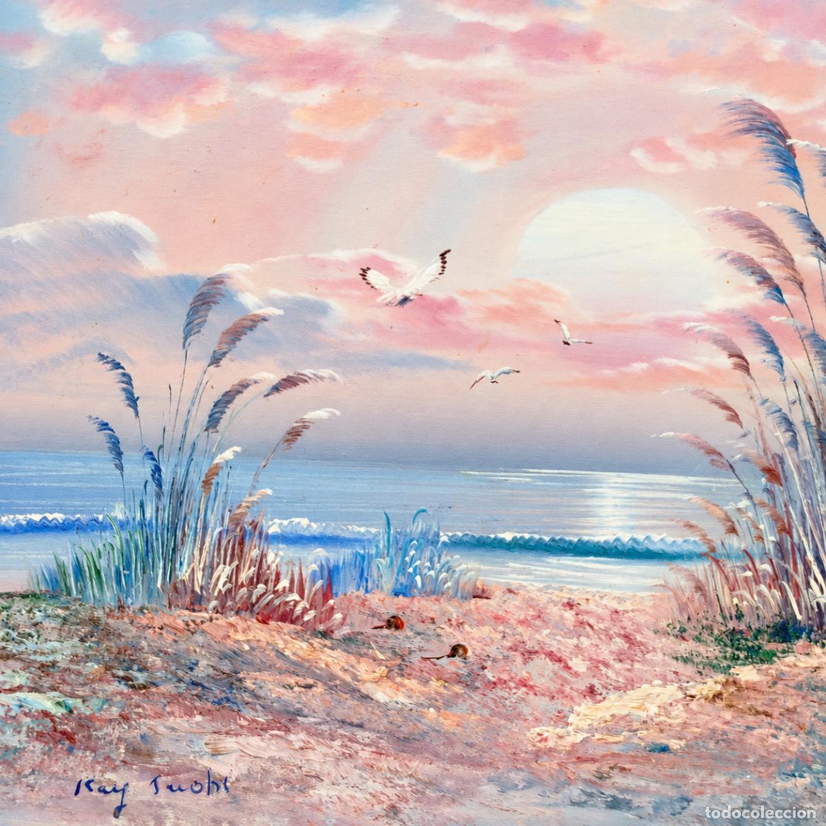 Libros: Kay Tuohy - Atardecer sobre el mar con gaviotas - Foto 3