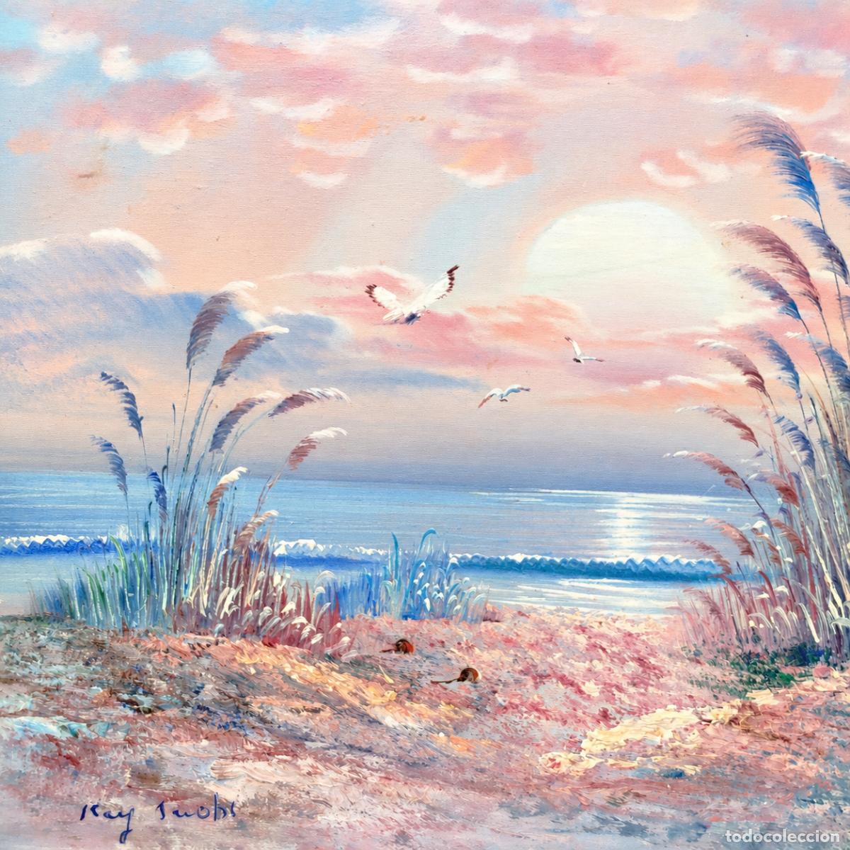Libros: Kay Tuohy - Atardecer sobre el mar con gaviotas - Foto 4
