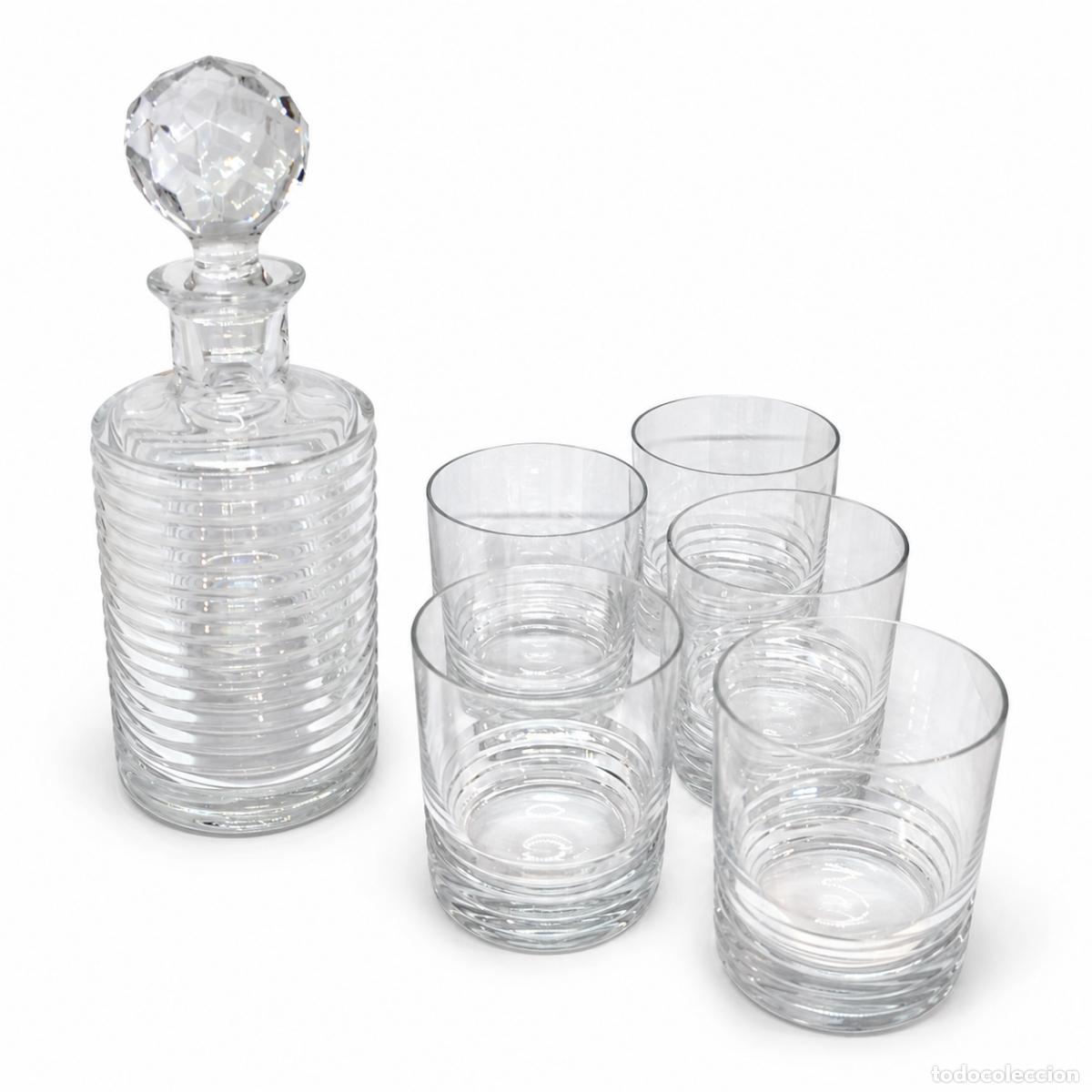 Libri di seconda mano: NUEVO - Baccarat - Servicio de whisky con botella y cinco vasos