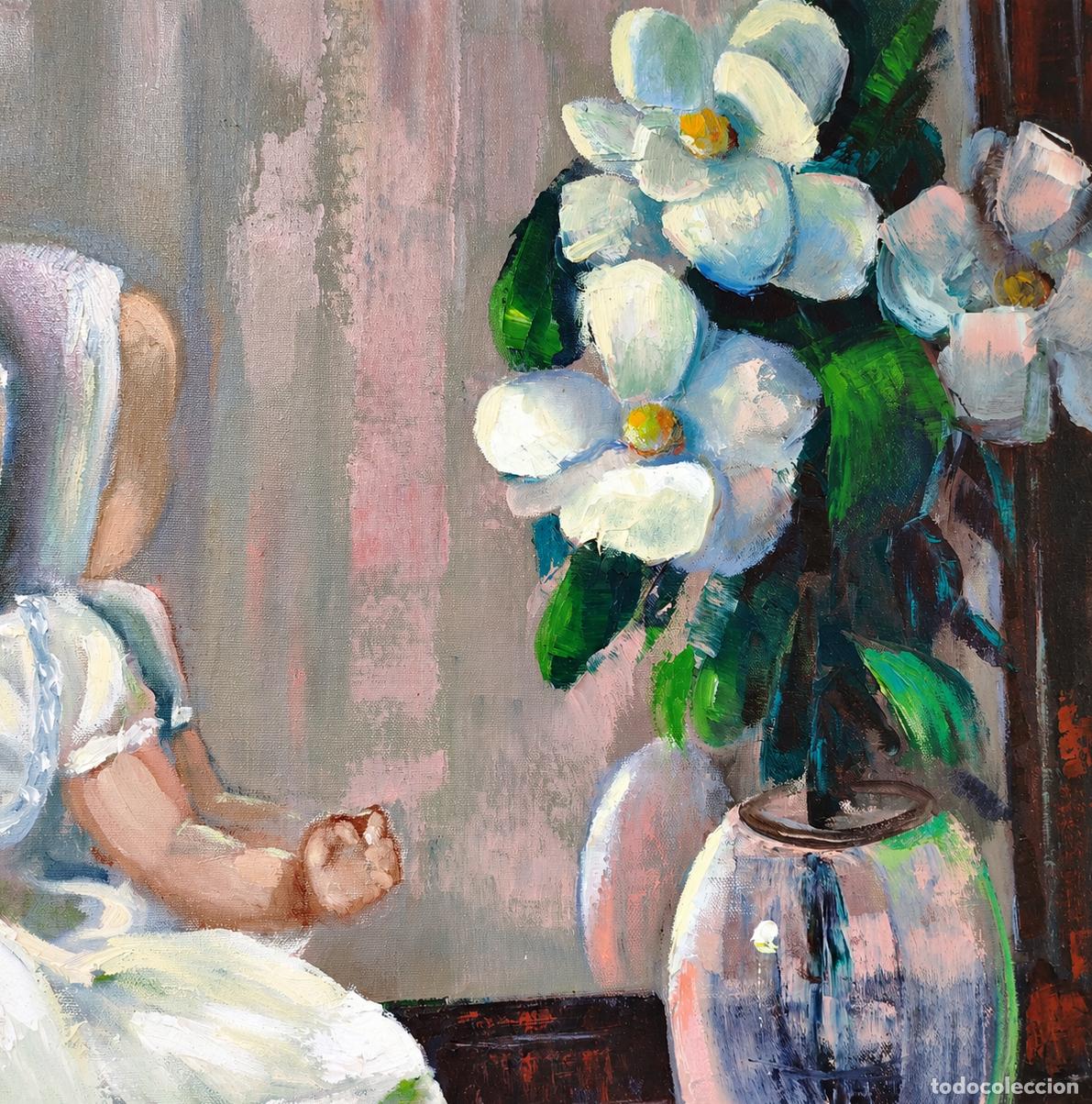 Libros: A. Silva - Mu&ntilde;eca con un jarr&oacute;n de flores - Foto 3