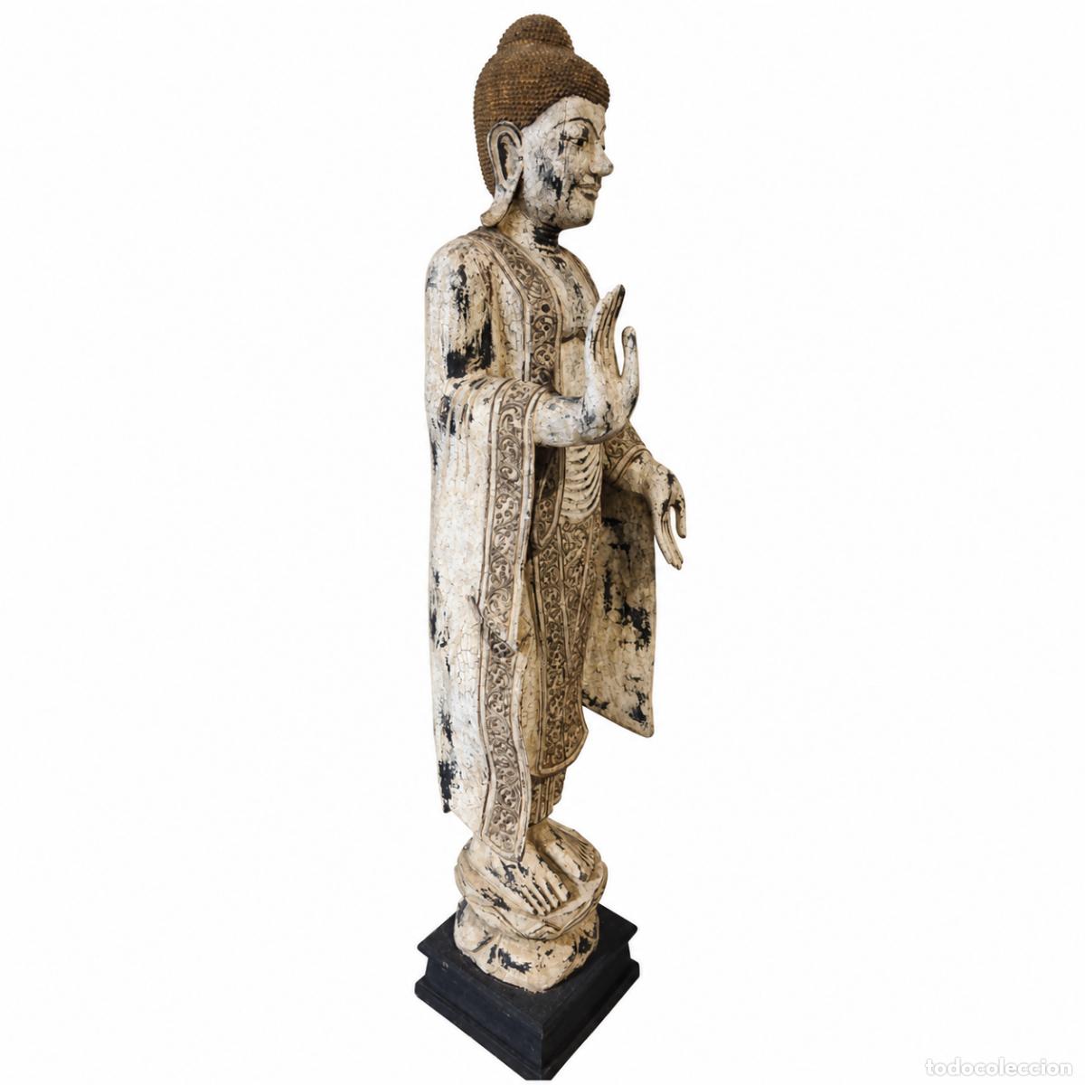 Libros: Buda - Escultura - Buda - Myanmar (161 cm) - Foto 8