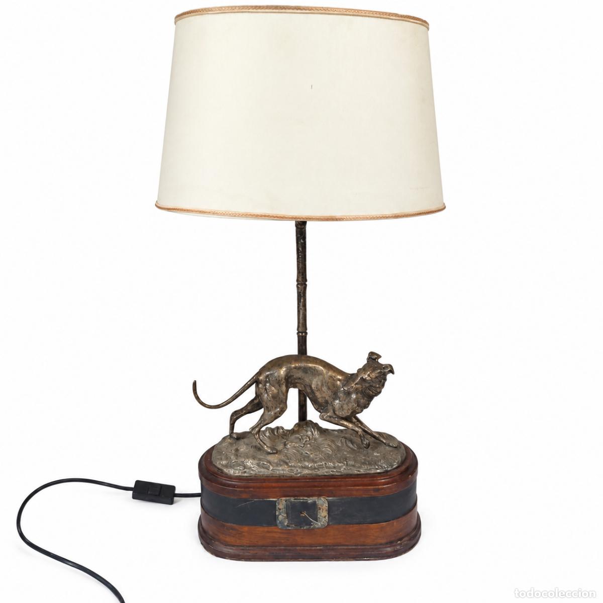 Libros: L&aacute;mpara de mesa vintage - Greyhound - Foto 3