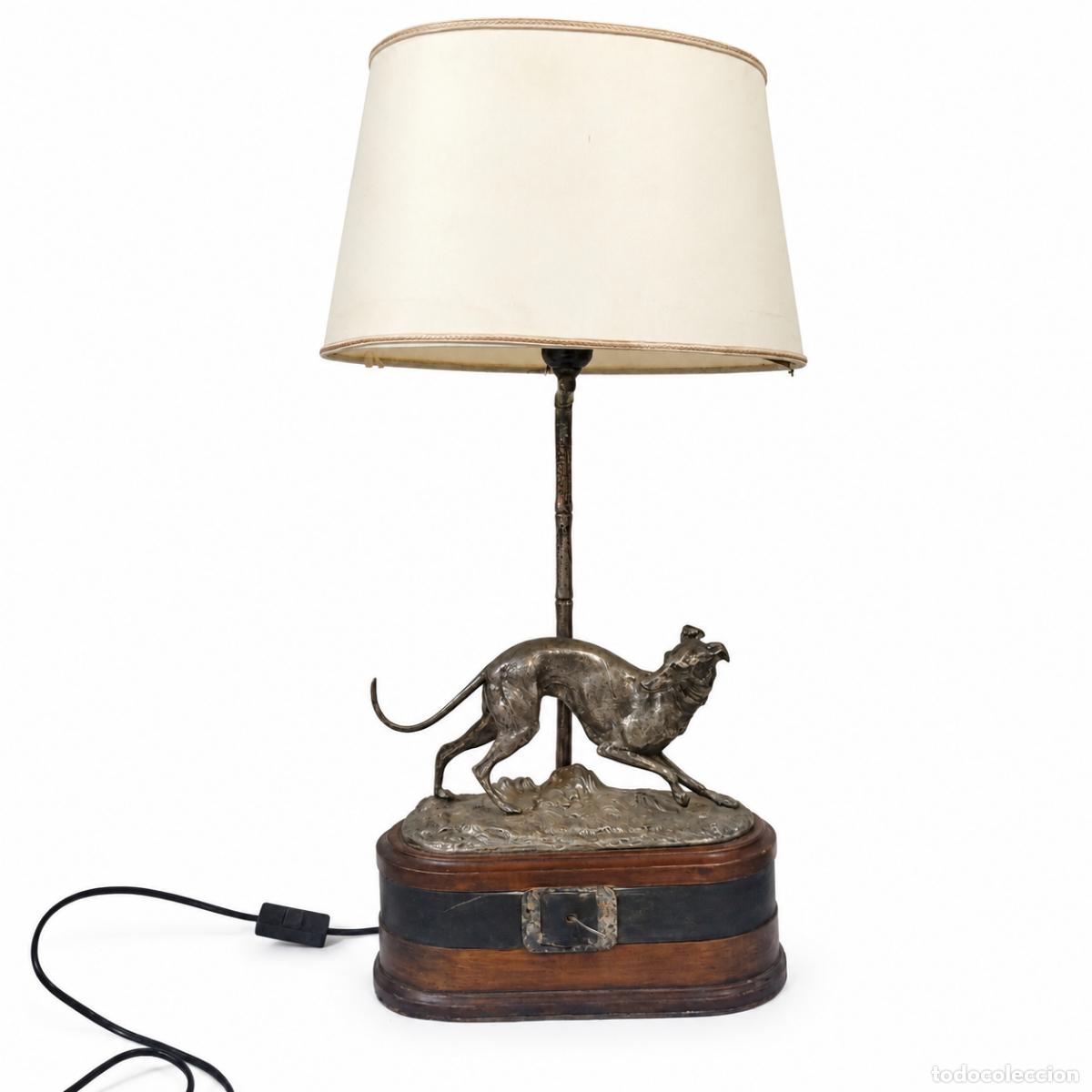 Libros: L&aacute;mpara de mesa vintage - Greyhound - Foto 4