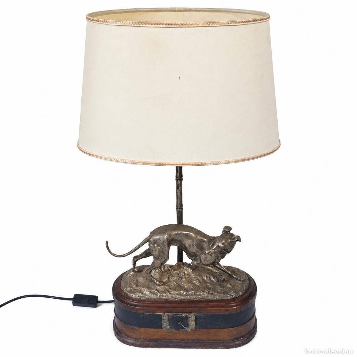 Libros: L&aacute;mpara de mesa vintage - Greyhound - Foto 5