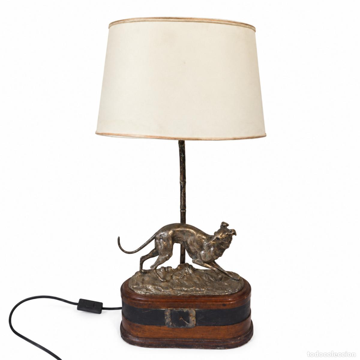 Libros: L&aacute;mpara de mesa vintage - Greyhound