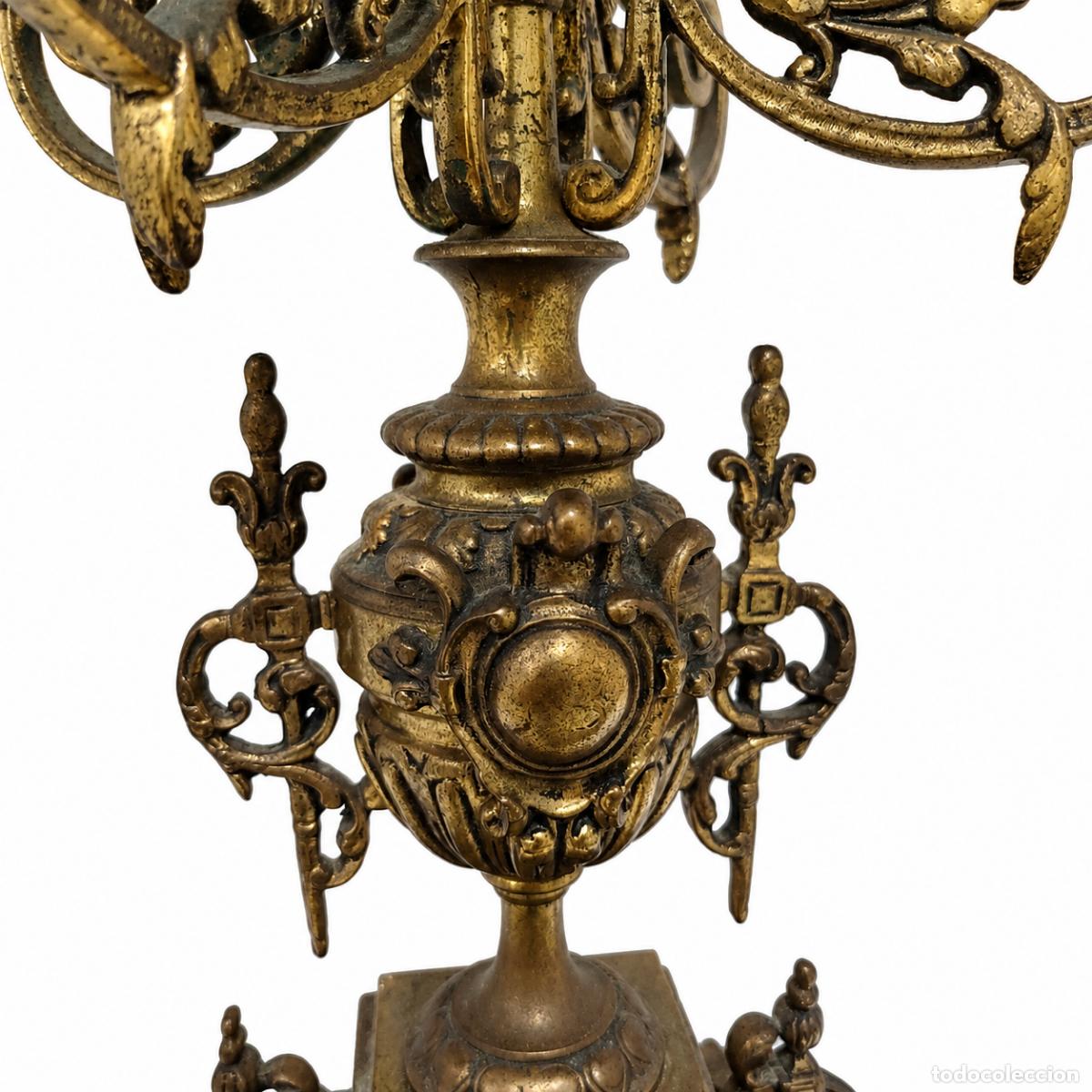 Libros: Par de candelabros Napole&oacute;n III - Foto 4