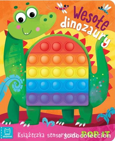 Libri di seconda mano: Wesołe dinozaury: Książeczka sensoryczna z POP IT- 9788382133868