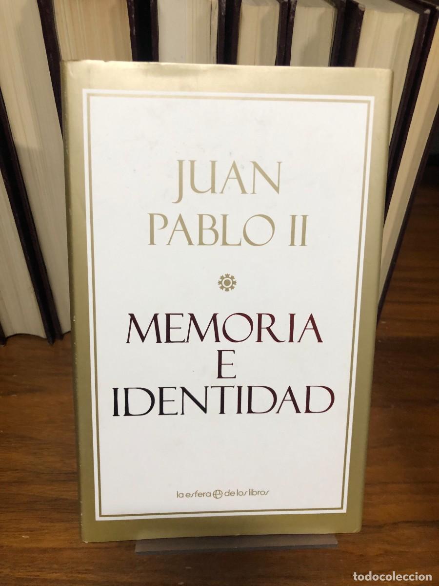 Libros: Memoria e identidad Juan Pablo II (La Esfera de los Libros)