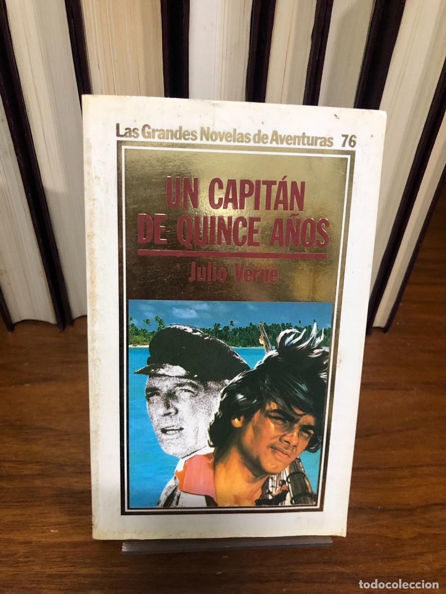 Libros: Un capit&aacute;n de quince a&ntilde;os Julio Verne (Las Grandes Novelas de Aventuras, 76)