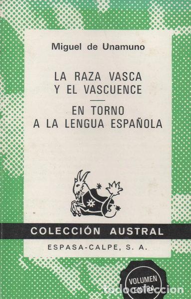 books: La raza vasca y el vascuence- 9788423915668