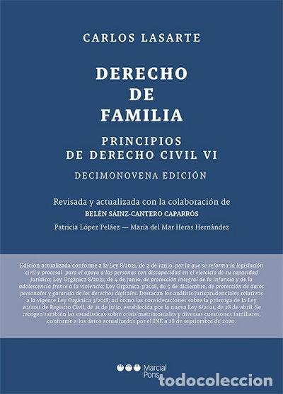 Livres: Principios de derecho civil. Tomo VI. Derecho de familia- 9788413811604