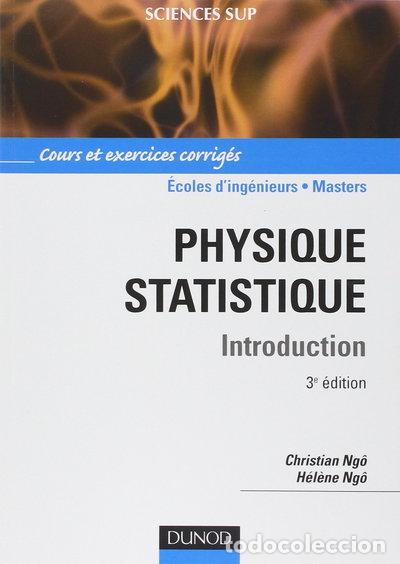 Libros: Physique statistique : Introduction- 9782100521531