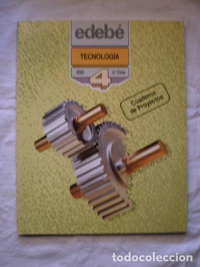 Libros: Tecnolog&iacute;a 4&ordm; ESO. Cuaderno de proyectos- 9788423639571