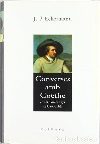 Libros: Converses amb Goethe- 9788478097319
