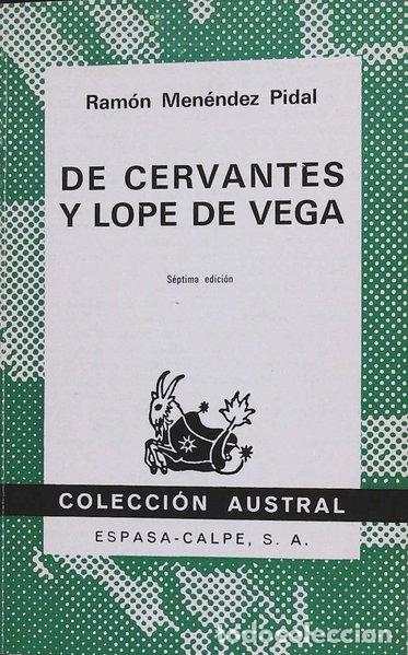 Libros: De Cervantes y Lope de Vega- 9788423901203