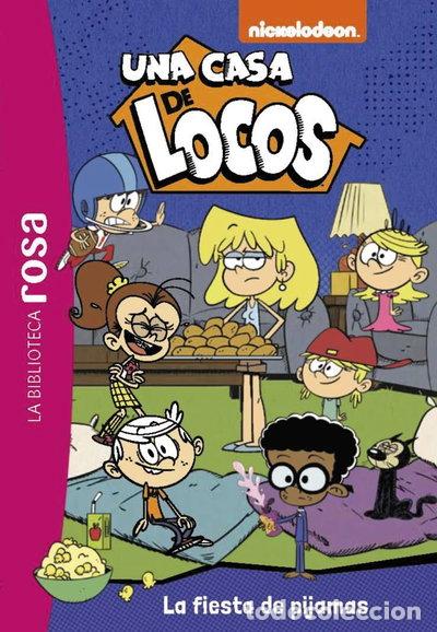B&uuml;cher: La biblioteca rosa. Una casa de locos, 8. La fiesta de pijamas- 9788419804204