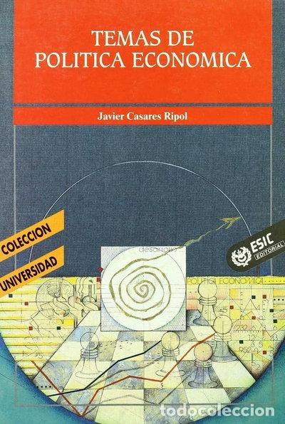 Libros: Temas de pol&iacute;tica econ&oacute;mica- 9788473560740
