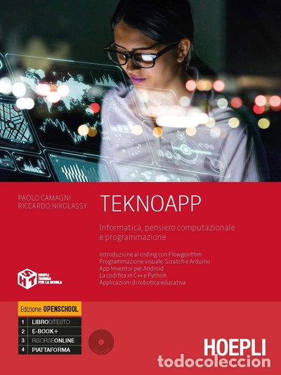 Libros: Teknoapp. Informatica, pensiero computazionale e programmazione- 9788820388614 - Foto 1