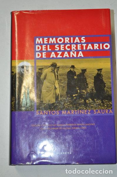 Livres: Memorias del secretario de Aza&ntilde;a- 9788408032175