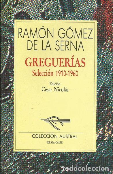 Livres: Greguer&iacute;as. Selecci&oacute;n, 1910-1960- 9788423919796