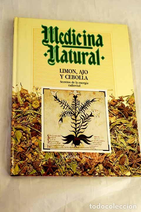 Libros: Medicina natural, tomo 19: Lim&oacute;n, ajo y cebolla