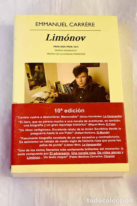 Libri di seconda mano: Lim&oacute;nov: Carrere, Emmanuel.- Carrere, Emmanuel