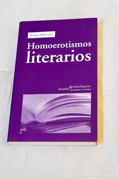 Libros: Homoerotismos literarios