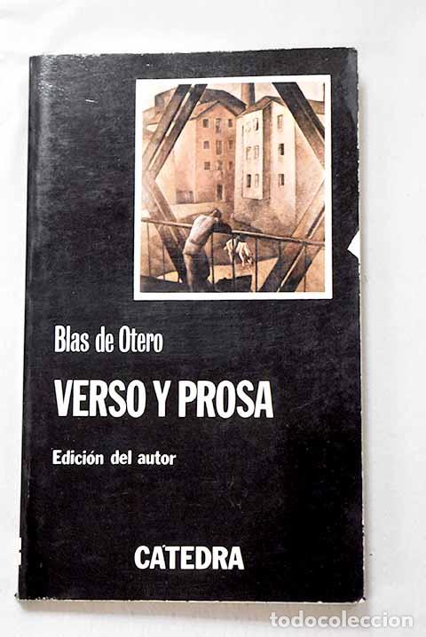 Libros: Verso y prosa: Otero, Blas de.- Otero, Blas de - Foto 1