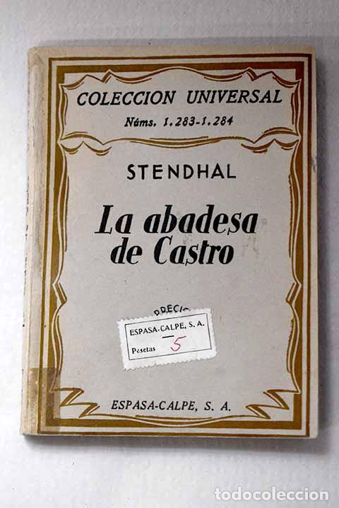 Libros: La abadesa de Castro.- Stendhal - Foto 1