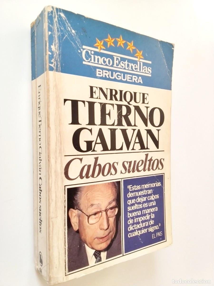 Libros: Enrique Tierno Galv&aacute;n - Cabos sueltos - Foto 1