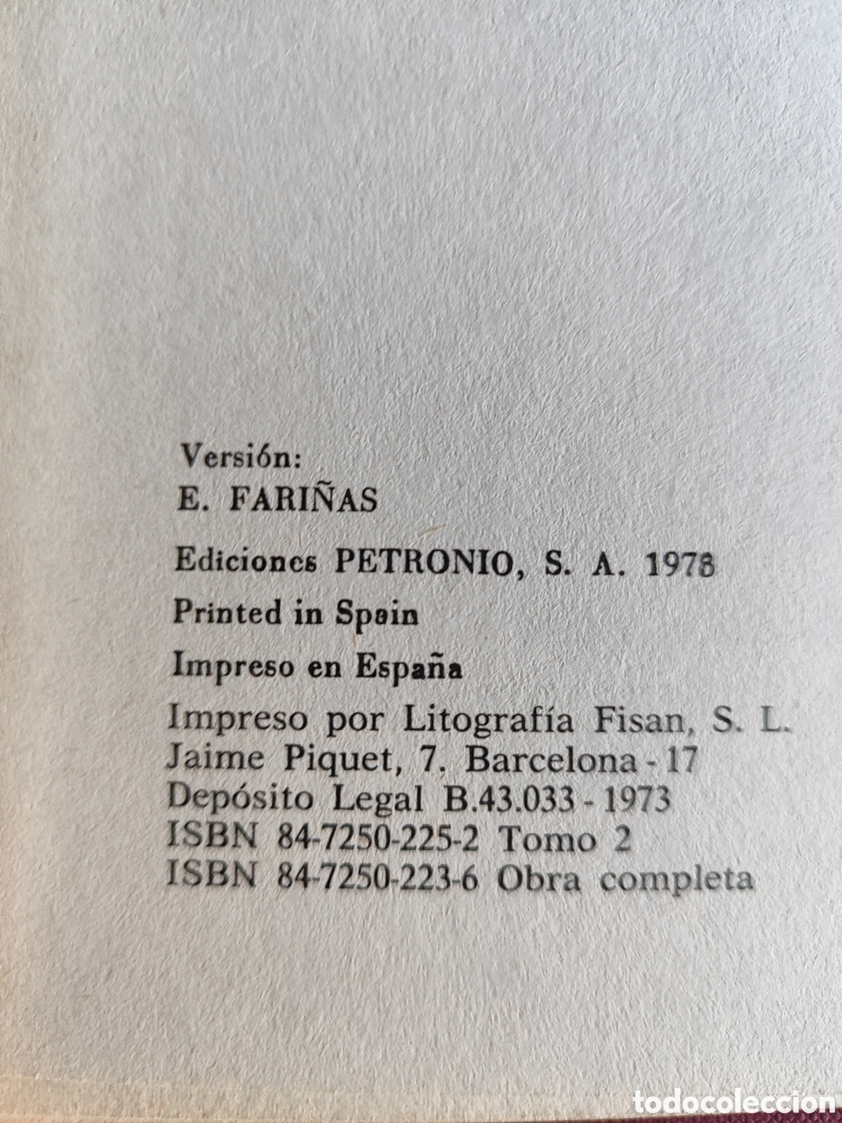 Libros: Tomos de Los Miserables I y II. 1973 - Foto 4