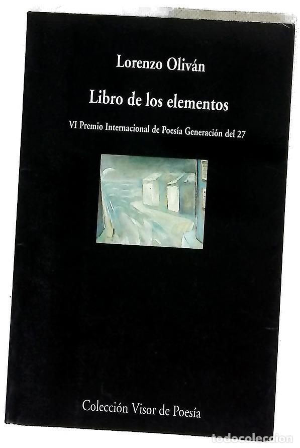 Libros: Libro de los elementos - Lorenzo Oliv&aacute;n
