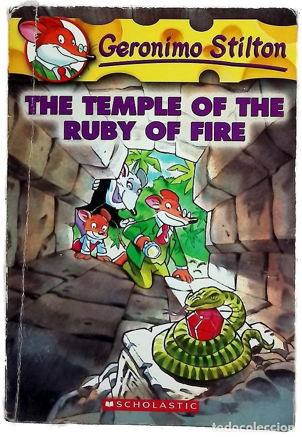 Libri di seconda mano: The temple of the ruby of fire