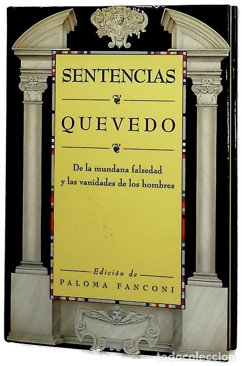 Libros: Sentencias de la mundana falsedad y las vanidades de los hombres