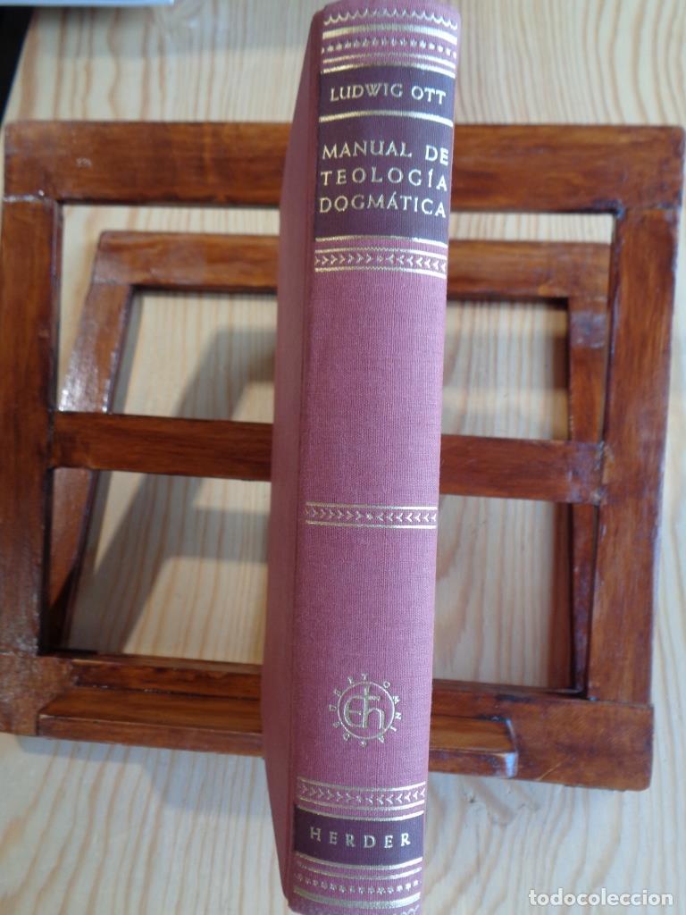 Libros: MANUAL DE TEOLOG&Iacute;A DOGM&Aacute;TICA - LUDWIG OTT - Foto 1