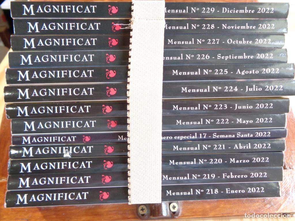 Libros: MAGNIFICAT. A&ntilde;o 2022 (13 Tomos. Completo). Del N&uacute;mero 218 al 229, m&aacute;s el especial Semana Santa, N&ordm; 1