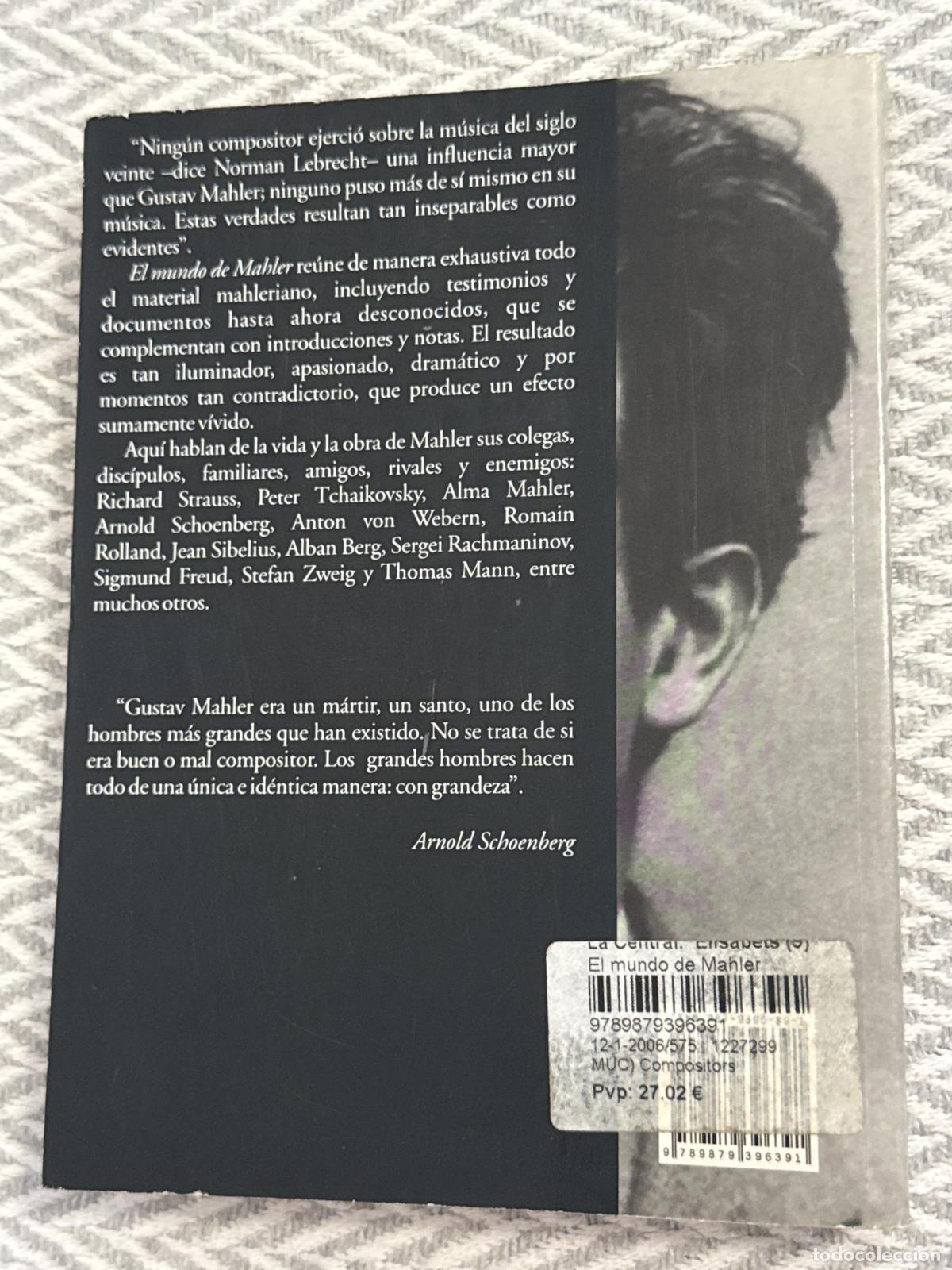 Libros: El mundo de Mahler - Normal Lebrecht - Foto 3