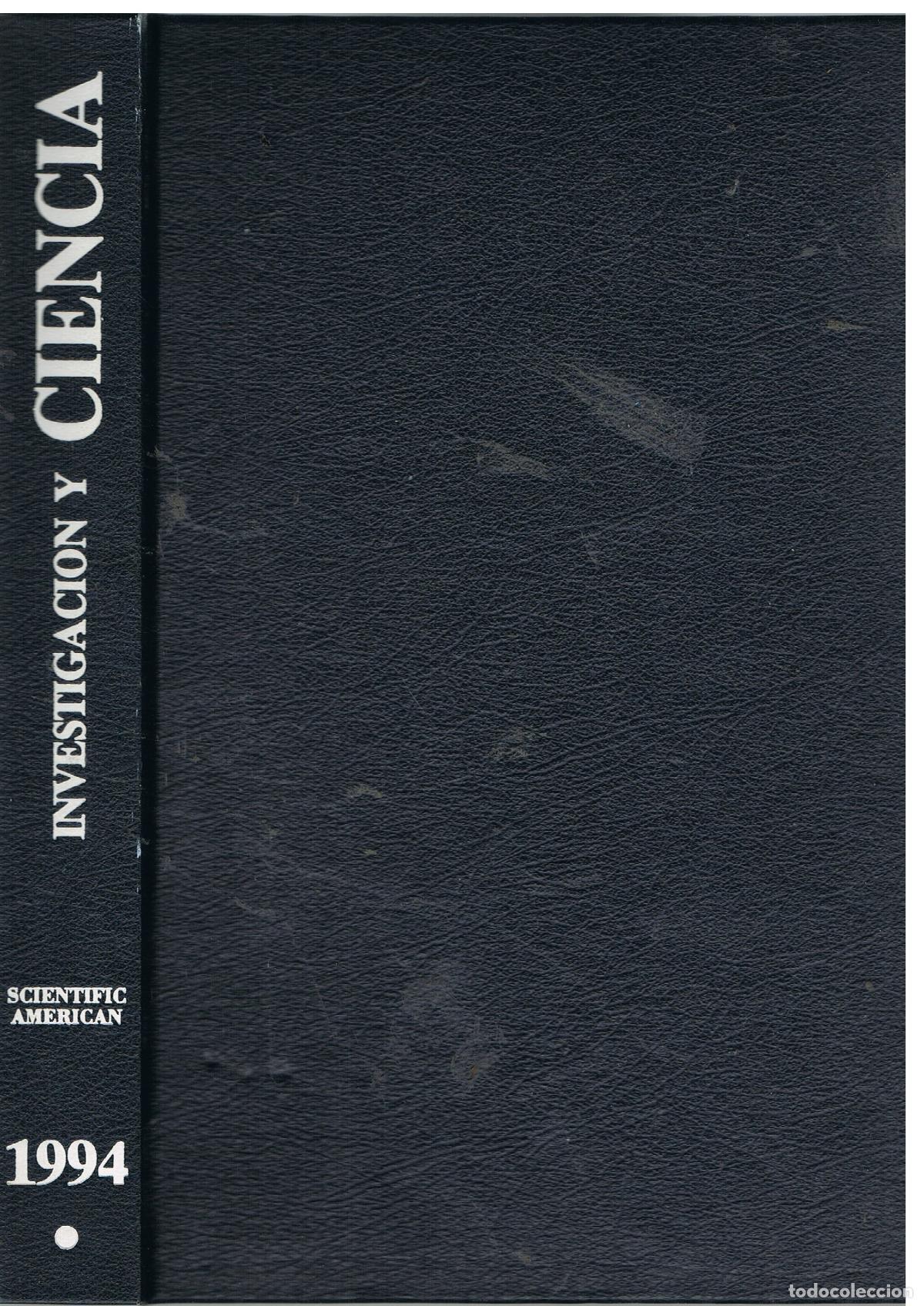 Libros: Investigaci&oacute;n y Ciencia A&ntilde;o 1994 Tomo 1 - Varios Autores