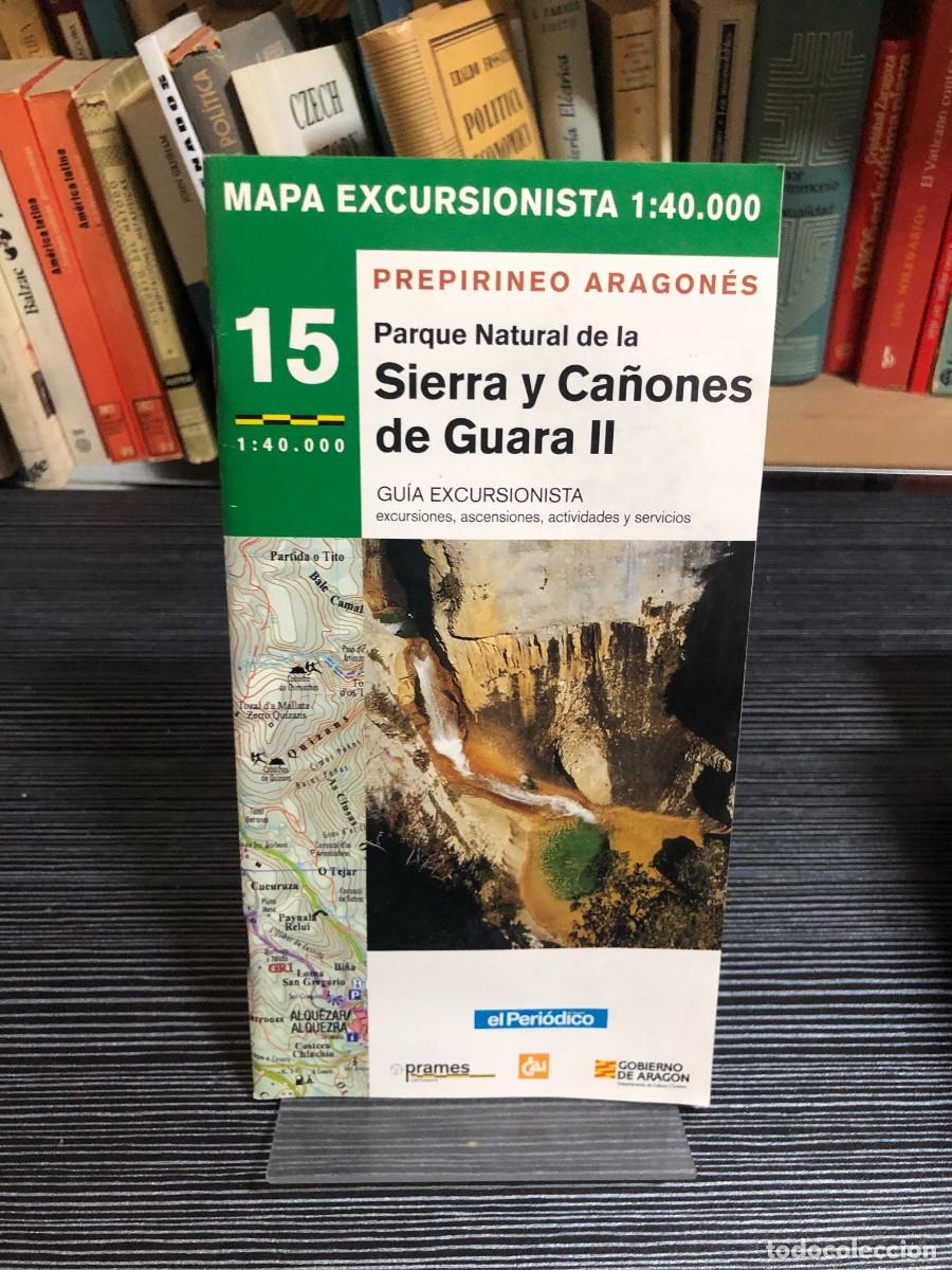 Libros: Mapa Excursionista 15: Prepirineo Aragon&eacute;s - Parque Natural de la Sierra y Ca&ntilde;ones de Guara II