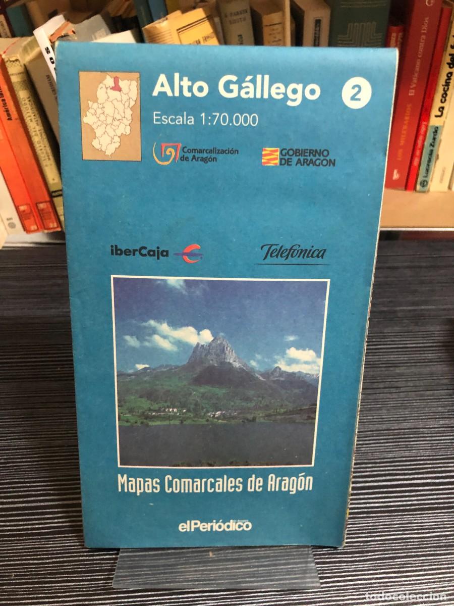 Libros: Mapas Comarcales de Arag&oacute;n 2: Alto G&aacute;llego - Foto 1