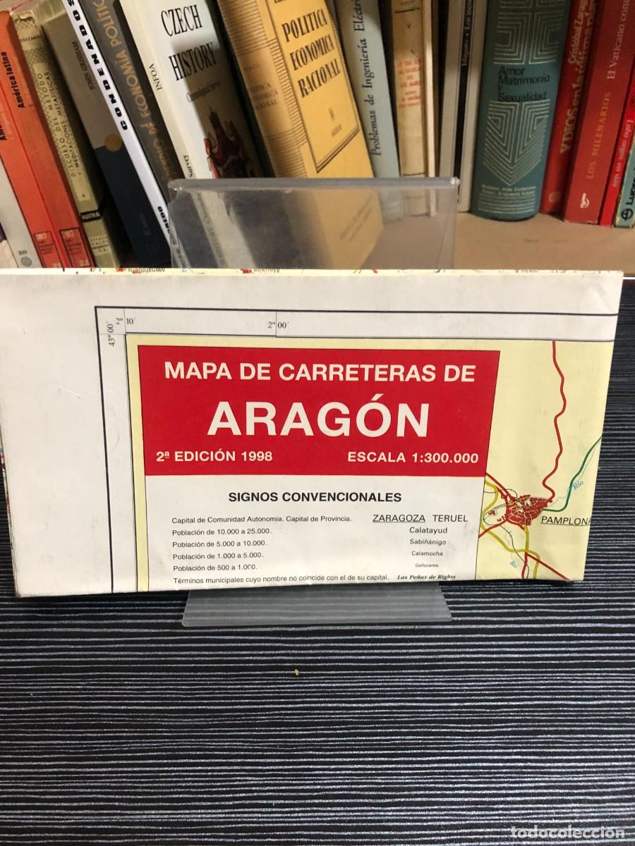 Libros: Mapa de Carreteras de Arag&oacute;n (2&ordf; Edici&oacute;n 1998)